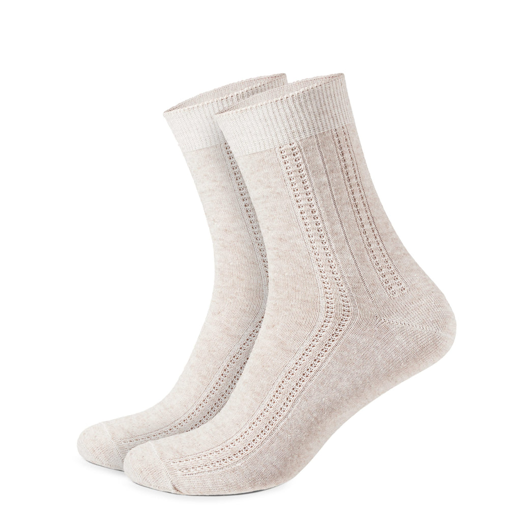 FlaxSox low-cut linen no-show socks